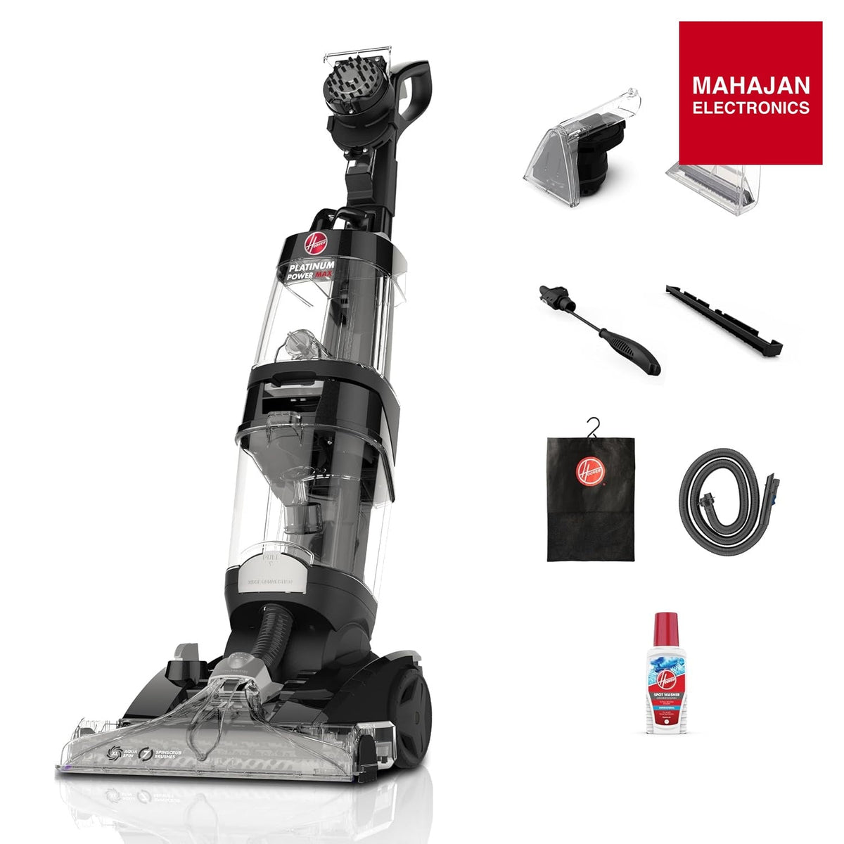 Hoover Platinum Power Max CWKTH0121 Carpet Washer & Hard Floor Vacuum Cleaner for Home & Office – Mahajan Electronics Online.