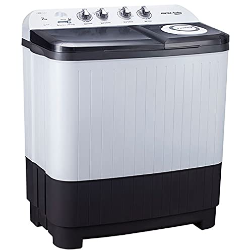 Voltas Beko WTT70DGRT 7 kg Semi-Automatic Top Loading Washing Machine (Grey) 2020 Mahajan Electronics online