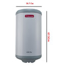 Racold CDR DLX 35-Litre Vertical Water Heater (White) Mahajan Electronics Online