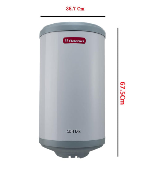 Racold CDR DLX 35-Litre Vertical Water Heater (White) Mahajan Electronics Online