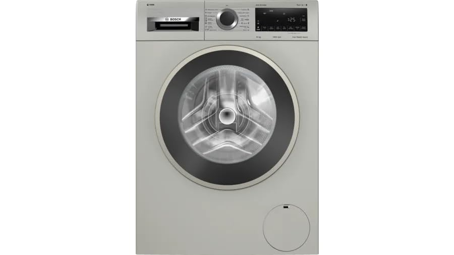 Bosch WGA254AXIN Series 8 washing machine, front loader 10 kg, Silver inox  Mahajan Electronics Online