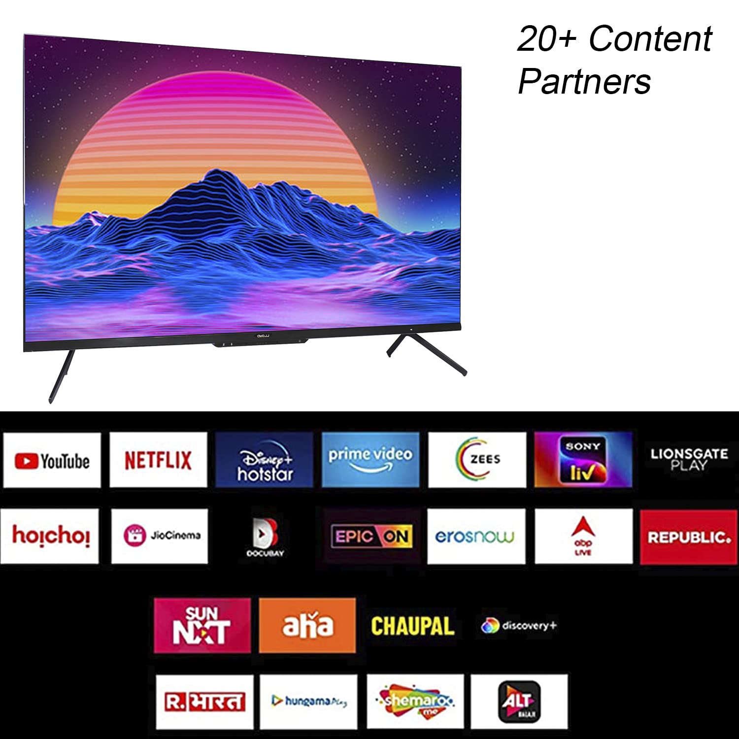 LLOYD 109 cm (43 Inches) 4K Ultra HD Smart LED TV 43UX900D (Black) - Mahajan Electronics Online