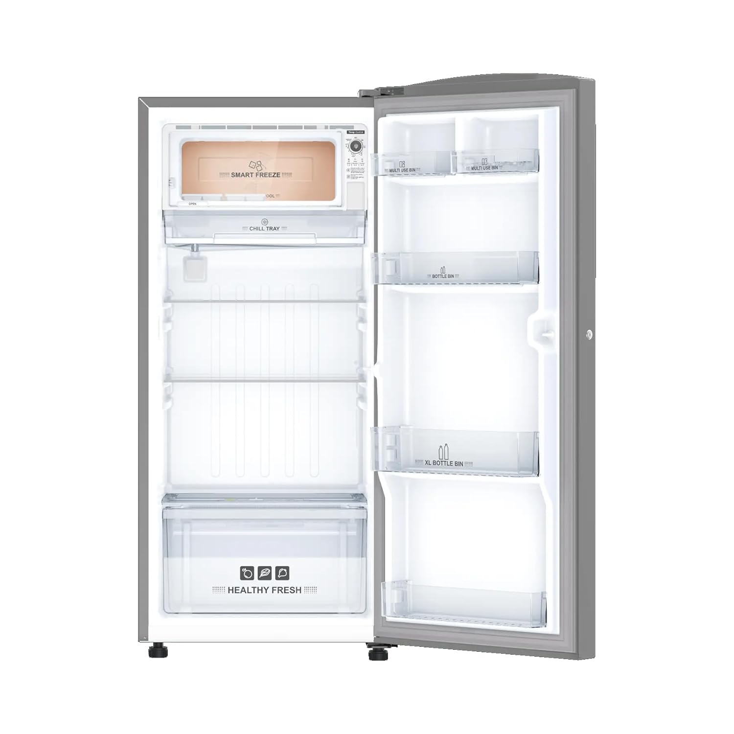IFB IFBDC-2133FBS 187 L 3 Star Direct-Cool Single Door Refrigerator(2024, Grey - Steel) Mahajan Electronics online