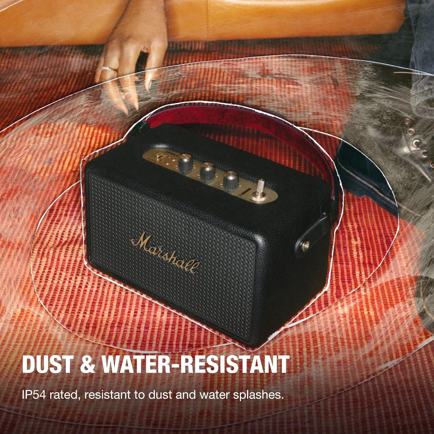 Marshall Kilburn III Portable Bluetooth Speaker | 50+ Hours
