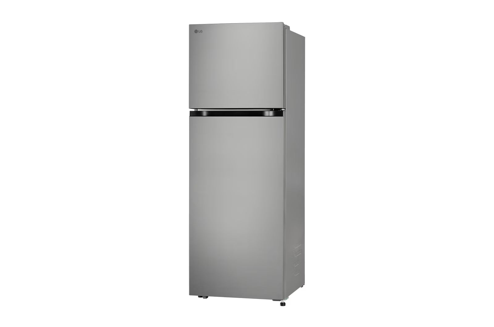 LG GLT2526WWPZ 251L Double Door Refrigerator with Smart Mode, Auto Smart Connect, Smart Inverter Compressor, Multi Air Flow, Shiny Steel, 2 Star