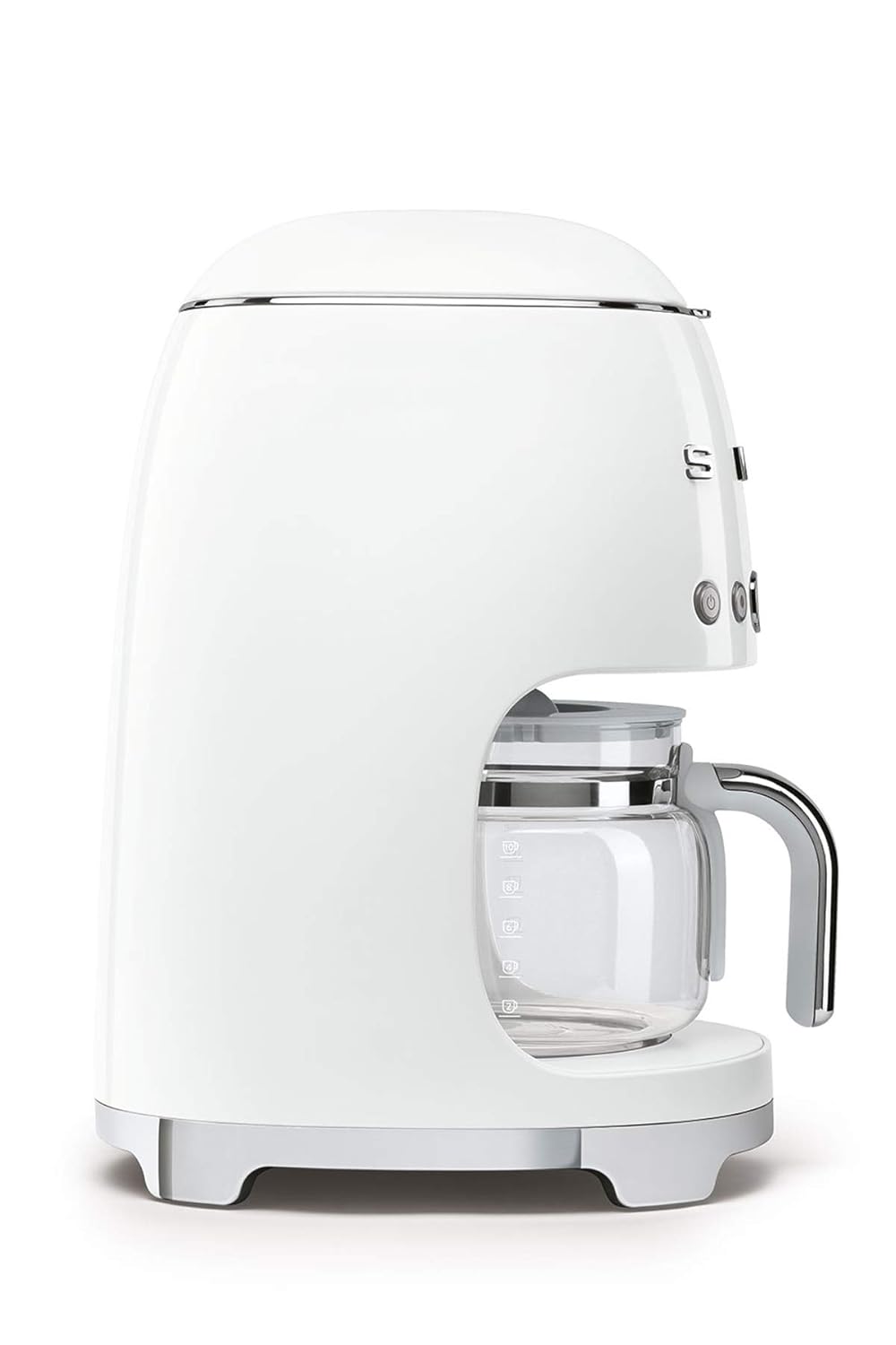 SMEG DCF02WHEU Filter Coffee Machine 50'S Style - White Mahajan Electronics Online