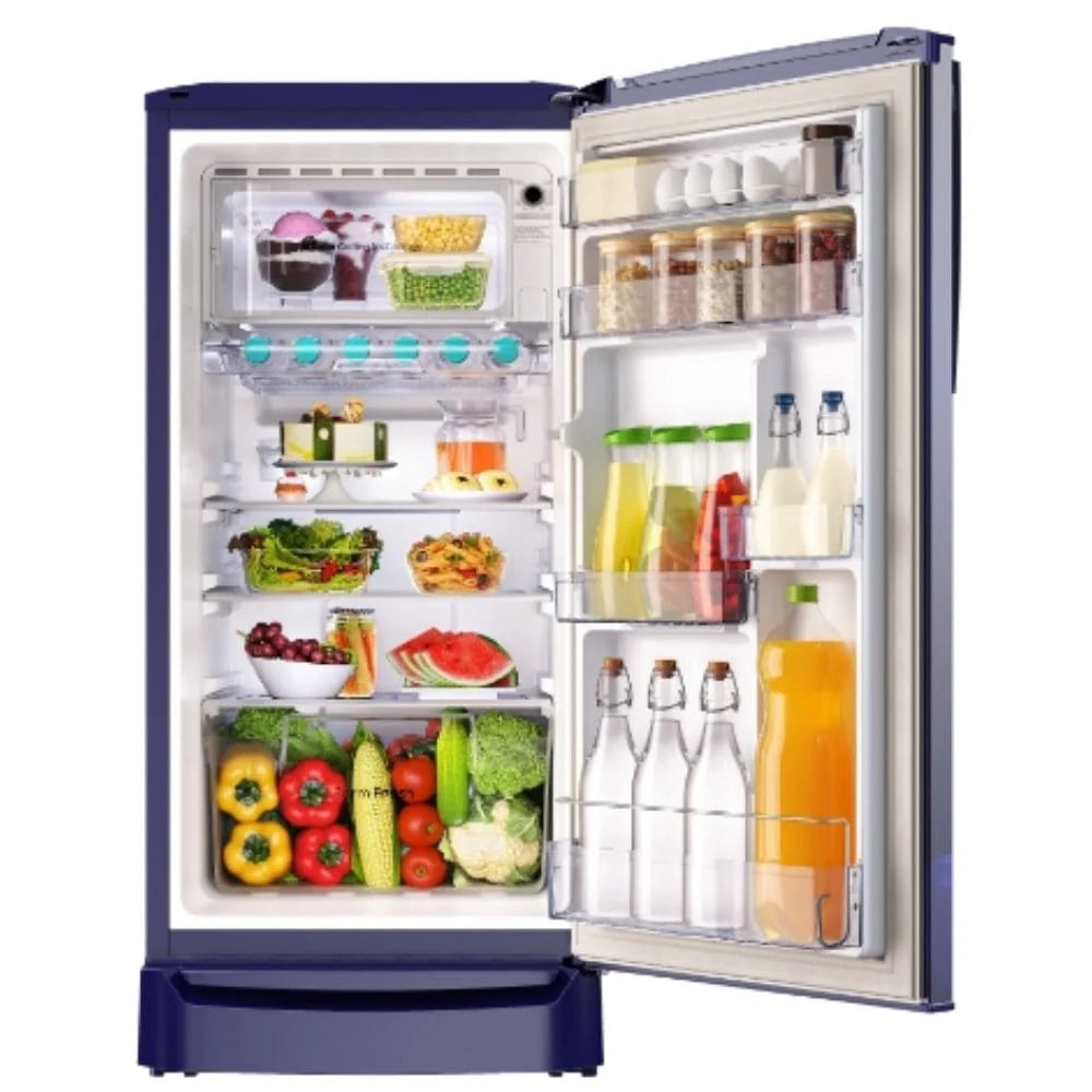 Godrej RD ERIOPLS 205B THF SS BL 180 L 2 Star Direct Cool Single Door Refrigerator Sea Blue Mahajan Electronics online