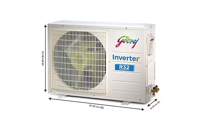 Godrej SIC 24LTC5-WWR 2.0 Ton 5 Star, 5-In-1 Convertible Cooling, Inverter Split AC (2023 Model, AC White) - Mahajan Electronics Online