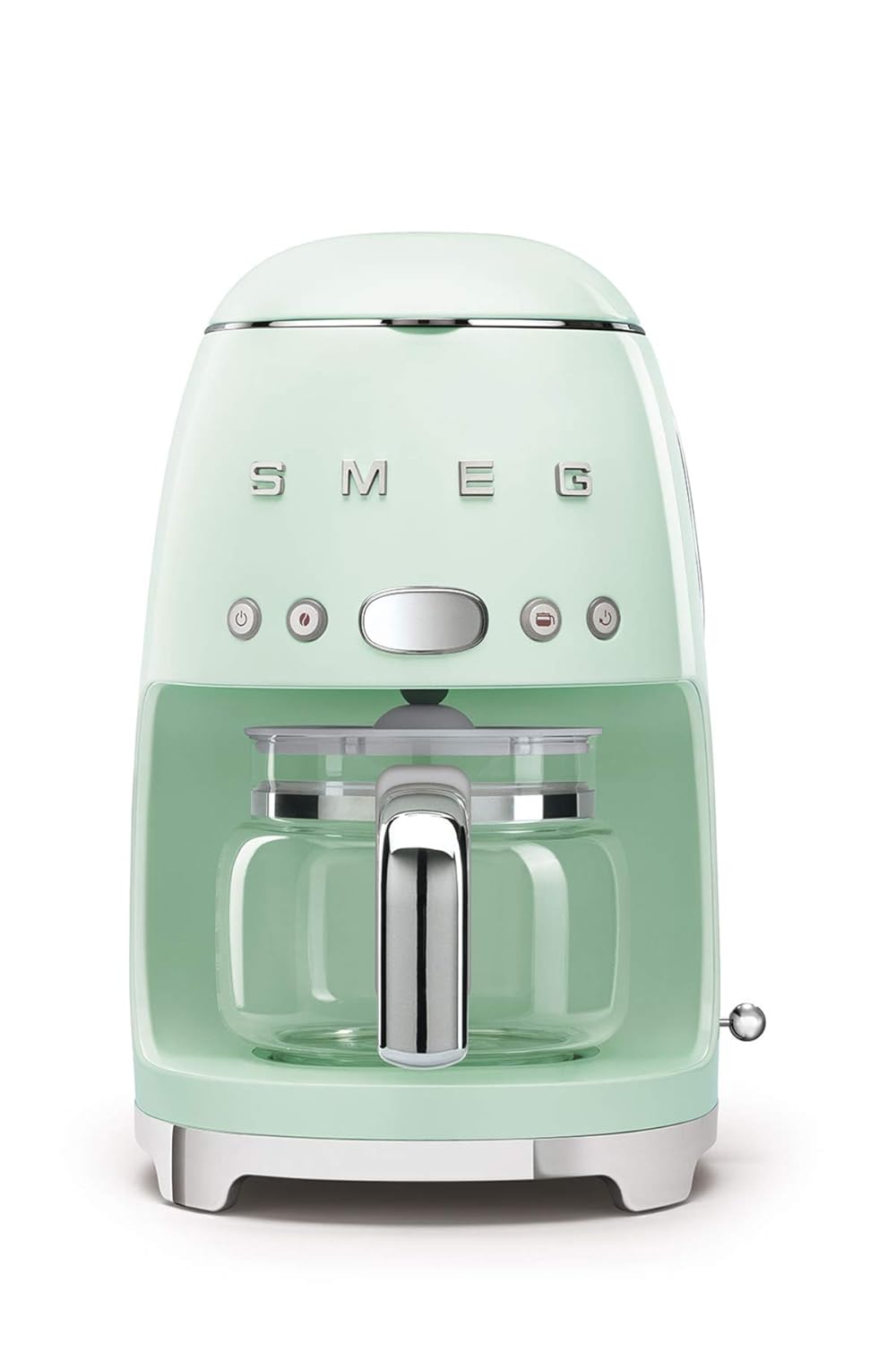 Smeg DCF02PGEU Coffee Machine - 11+ - Filter Coffee Machine Drip Coffee Machine Pastel Green 50's Style Aesthetic  Mahajan Electronics Online