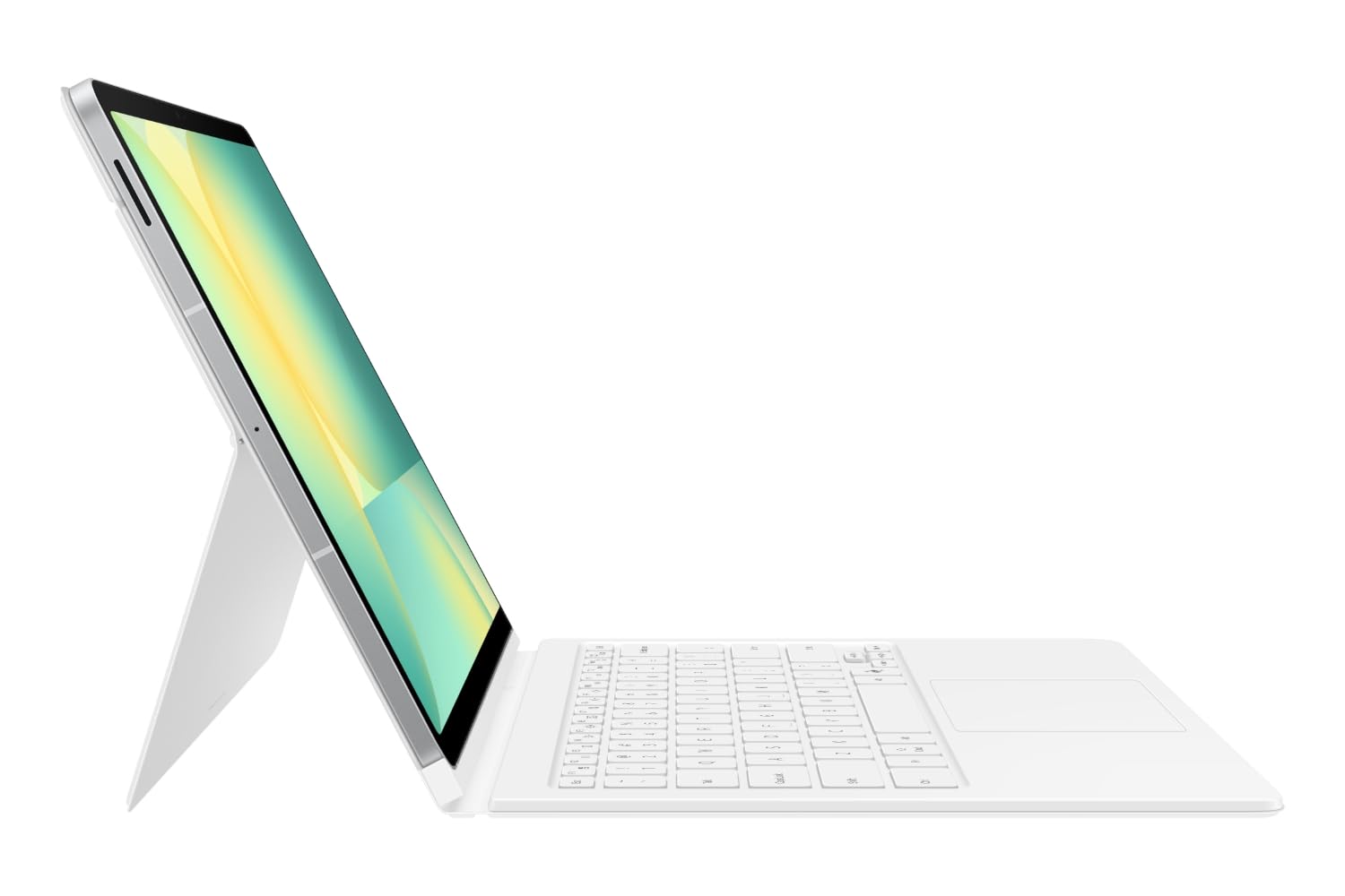 Samsung Galaxy Tab S10 FE+ Book Cover Keyboard with AI Key, White Mahajan Electronics Online