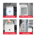 SHARP Electric Home Dehumidifier Machine with PCI Tech ‎DW-P10M-W (fight against mold, virus, fungus). Absorbs moisture I Clothes dryer I 250 ft² I Drain 10L/day - Mahajan Electronics Online