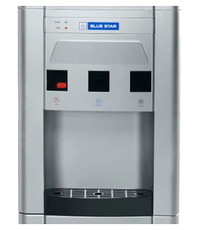 Blue Star Bwd3Fmrga-G, Grey Water Dispenser with Refrigerator Hot and Cold Taps , 15 Liter Mahajan Electronics online