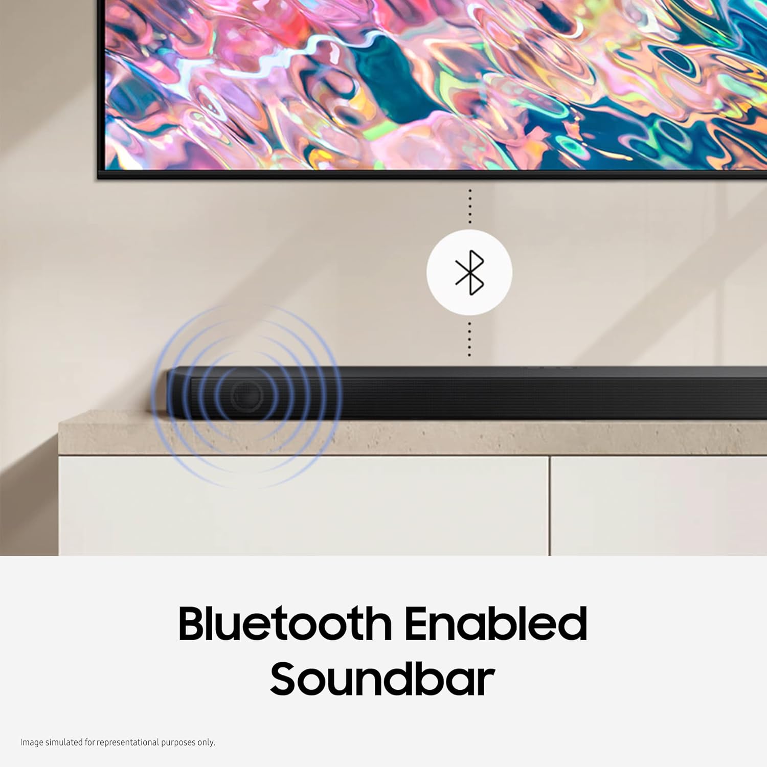 Samsung HW-B450F/XL 2.1 Channel Dolby Digital Soundbar (Powerful Bass, Black) Mahajan Electronics Online