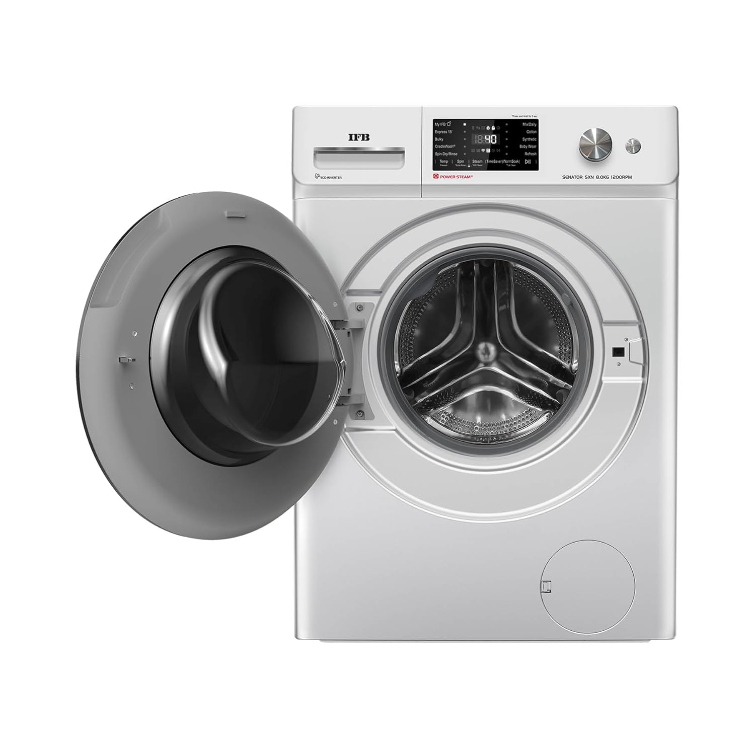 IFB Senator SXN 8012K CMS DeepClean® 8 kg Front Load Washing Machine with Eco Inverter Motor Mahajan Electronics Online