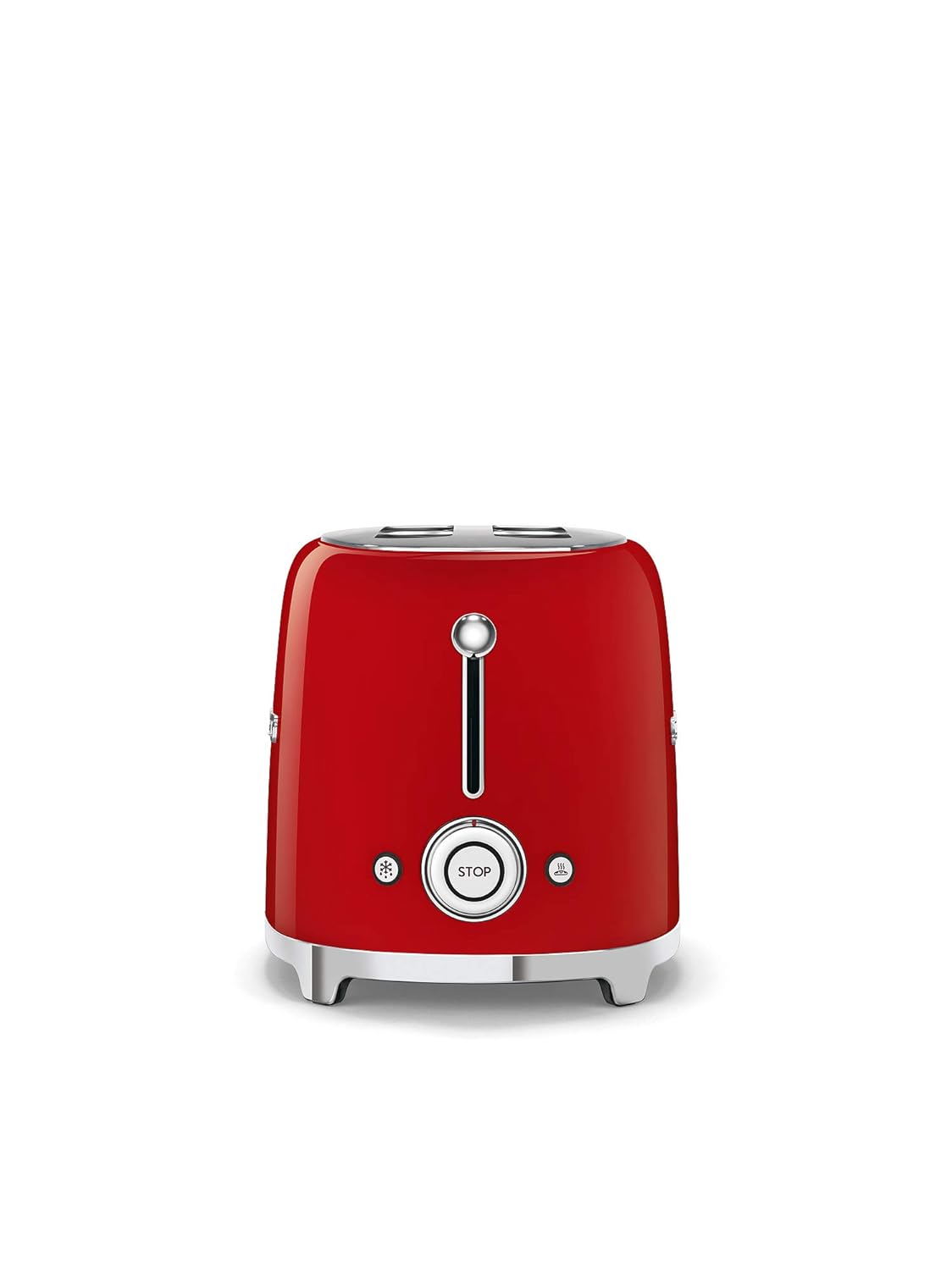 SMEG  TSF01RDEU 2 slice Toaster Red, Glossy 50's Style Aesthetic Mahajan Electronics