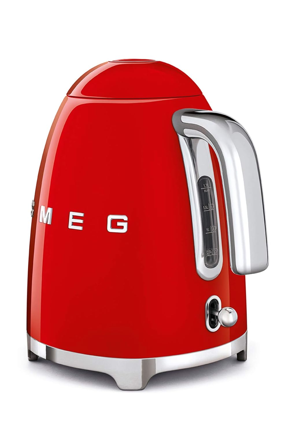 Smeg KLF03RDEU Electric Kettle  2400w 50's Style Aesthetic Red Mahajan Electronics Online