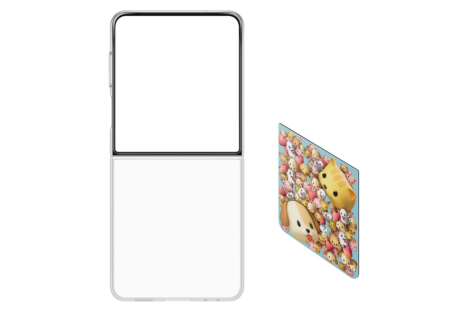 Samsung Galaxy Flip7 Flipsuit Case, Transparent Mahajan Electronics Online