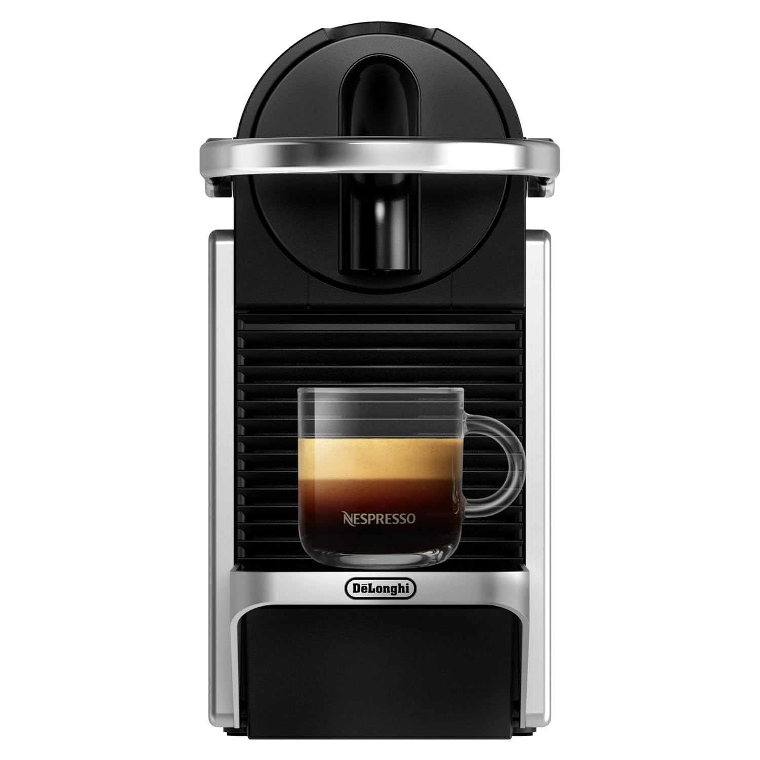 Nespresso Pixie EN127.S Espresso Maker | 19-Bar Pump | 25 s Heat-Up | Compact Design | Electric Silver | Mahajan Electronics Delhi NCR Mahajan Electronics Online