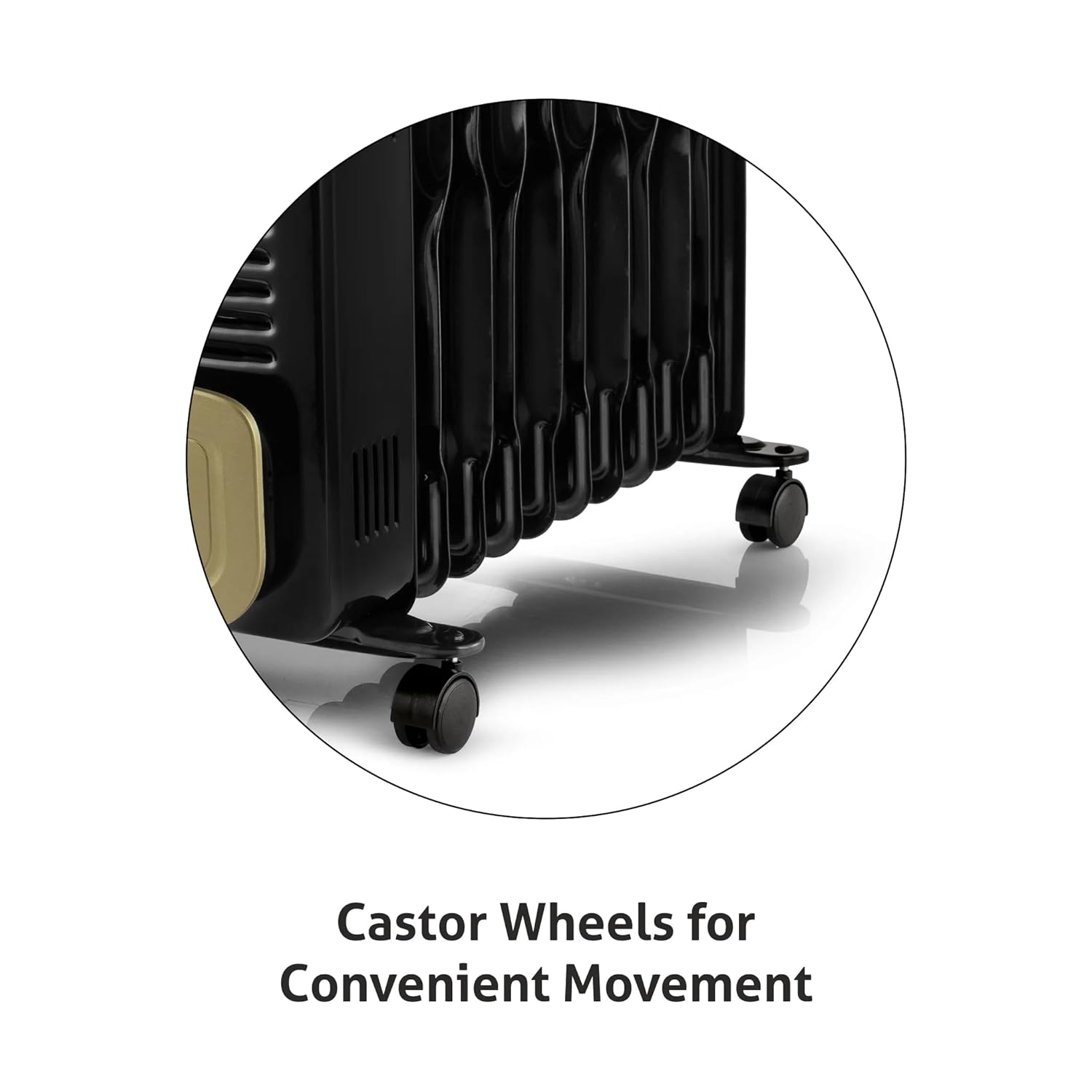 Glen HA 7013 Electric Oil Filled Radiator Room Heater With 13 Fin - Mahajan Electronics Online