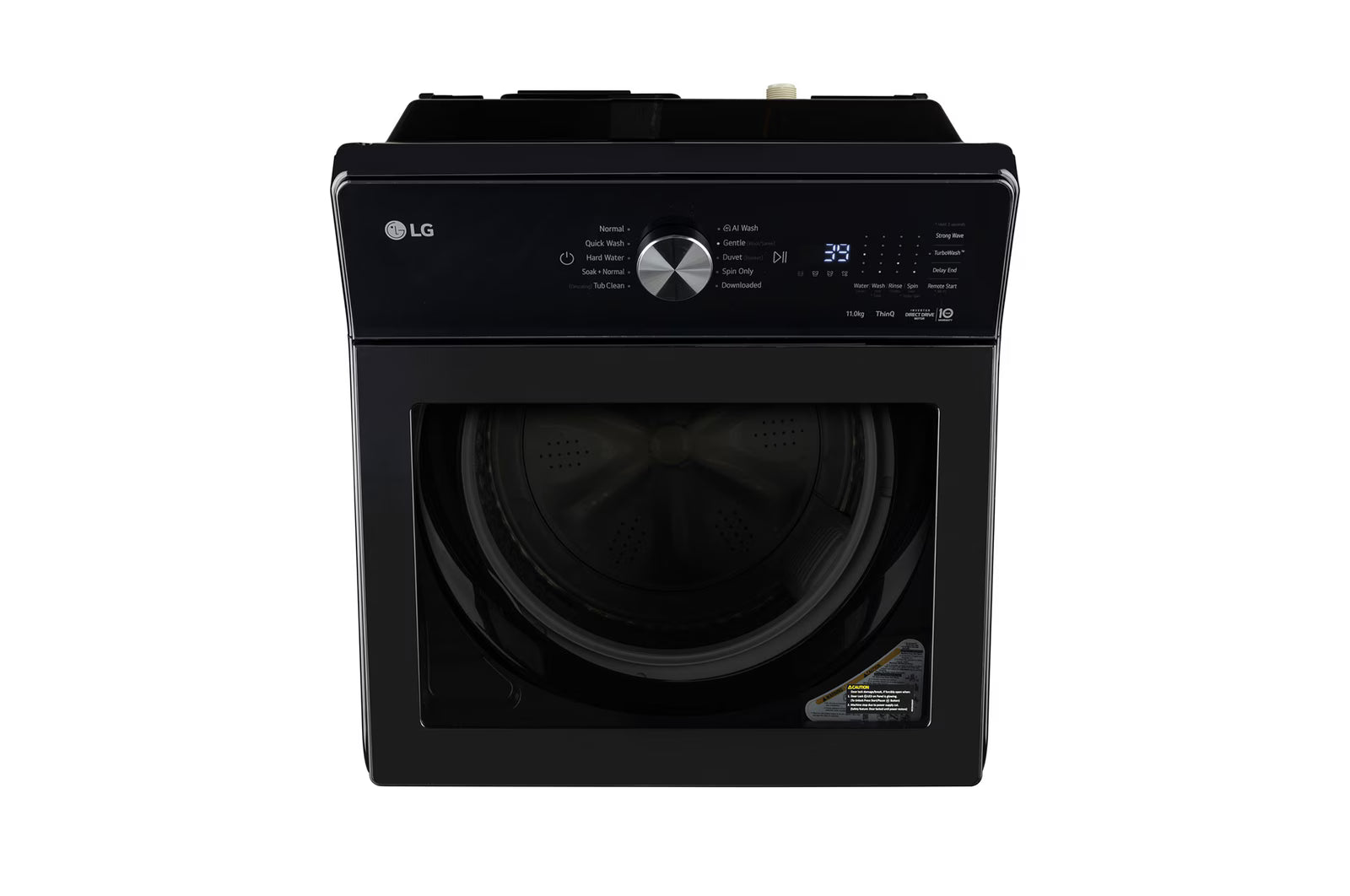 LG TX311NWO 11Kg Top Load Washing Machine, AI Direct Drive™, 6 Motion DD, Onyx Black, 5 Star Mahajan Electronics Online