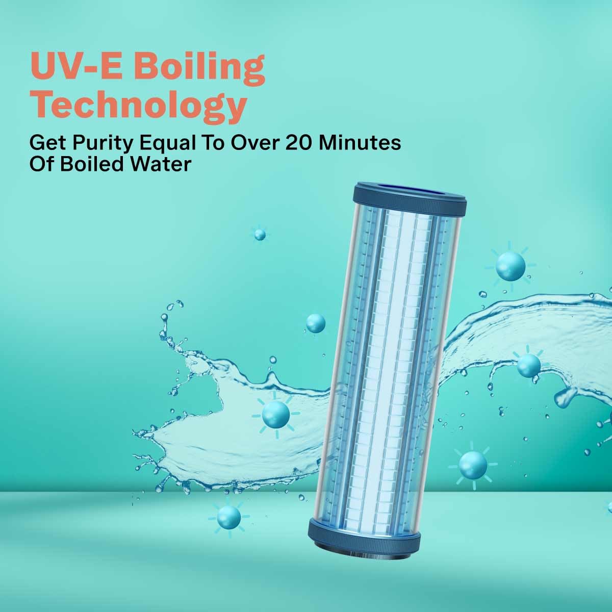 Aquaguard Neo UV+UF|2 Year Filter Life|With Mega Sediment Filter|3-in-1 Active Copper Technology|9 Stage Purification|6L storage|Suitable for Municipal Water (TDS < 200 ppm) GWPDENU2X10000 Mahajan Electronics Online