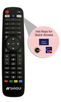 Sansui 80cm (32 inches) HD Ready Smart LED TV JSY32SKHD (BLACK) With Bezel-less Design - Mahajan Electronics Online