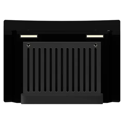 Crompton CHD-IMC60FLE-IND IntelliMotion 60cm 1206m³/hr Ducted Wall Mounted Chimney with Filterless Technology (Black) Mahajan Electronics Online