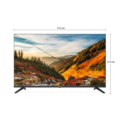 AIWA AS32HDX1 MAGNIFIQ 80 cm (32 inches) HD Ready Smart Google LED TV (Black) | Powered by Android 11 - Mahajan Electronics Online