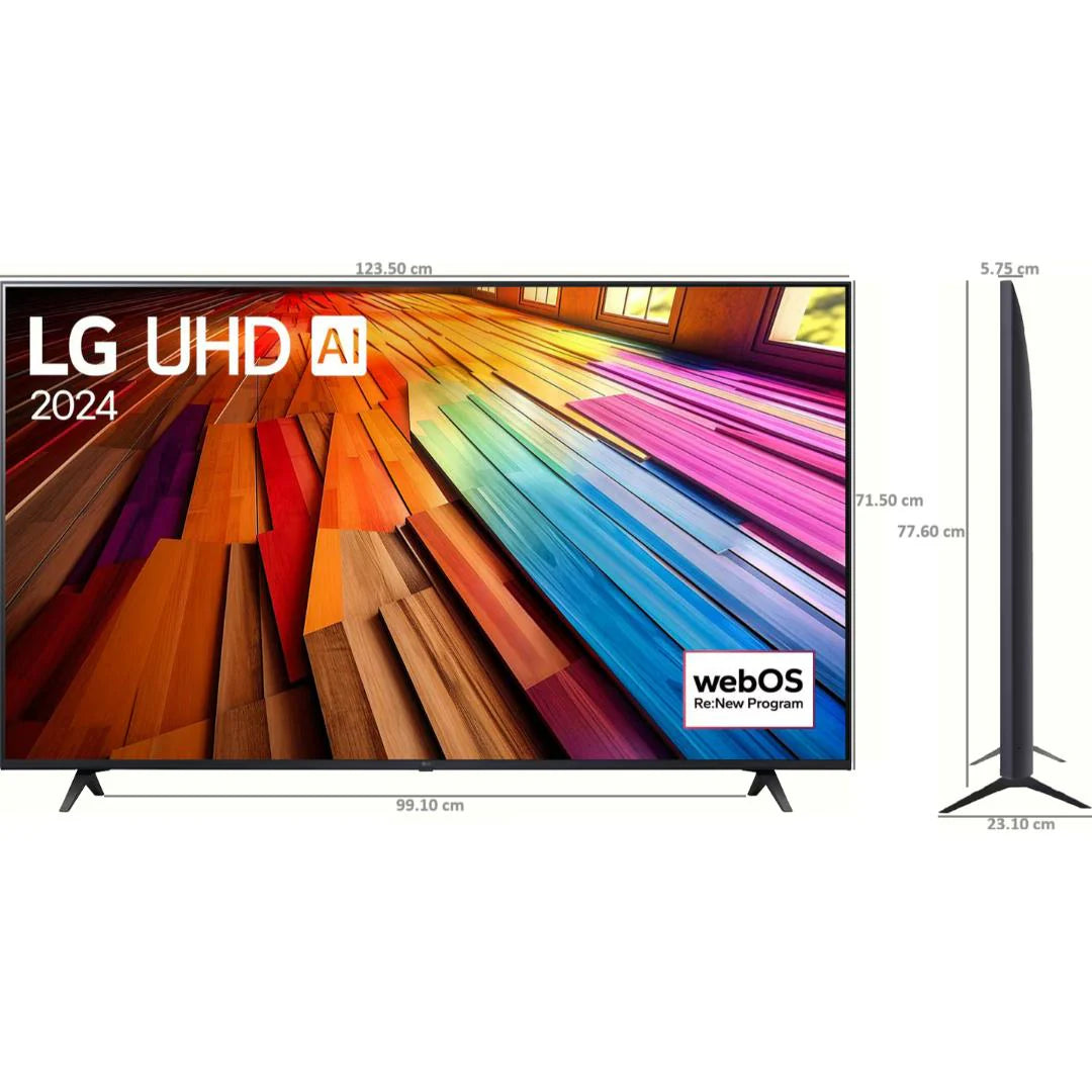 LG 55UT80406LA 55 (139.7 cm) LG UHD AI UT80 4K Smart TV 2024 Mahajan Electronics Online