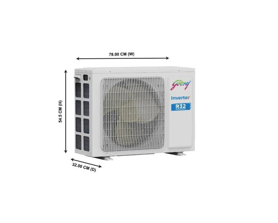 GODREJ  HIC 36B3TH WA 4 HEAVY DUTY 3.0 TON INVERTER 3 STAR SPLIT AIR CONDITIONER - AC 3.0T Mahajan Electronics Online