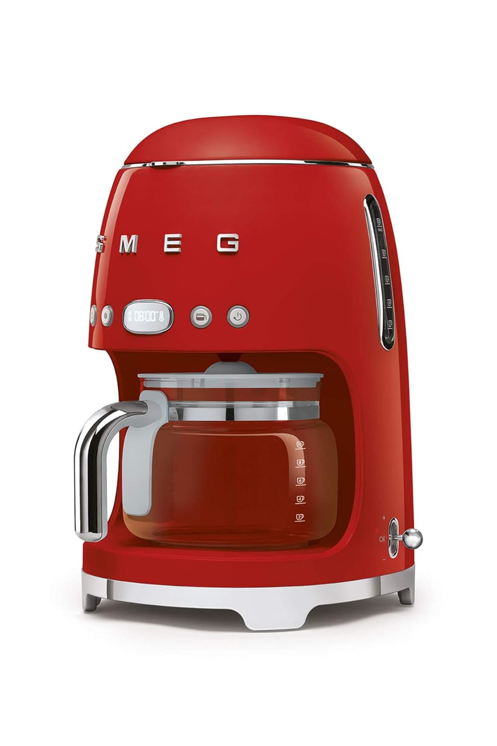 Smeg DCF02RDEU Coffee Machine - 11+ - Filter Coffee Machine Drip Coffee Machine DCF02RDEU  50's Style Aesthetic Mahajan Electronics Online