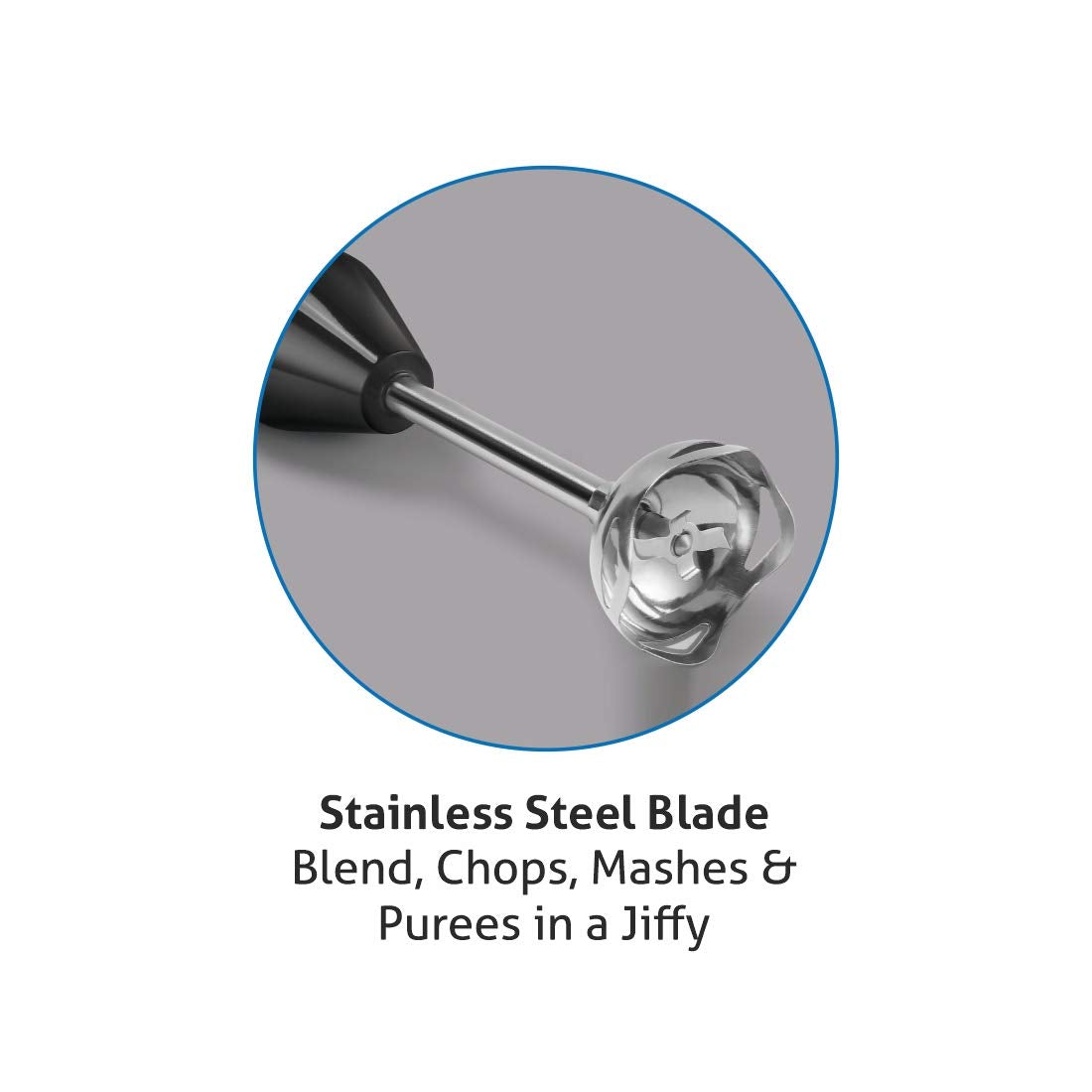 Glen SA 4049 DX Hand Blender 200 Watt with Stainless Steel Arm , 2 Year Warranty (ISI Certified) Mahajan Electronics Online