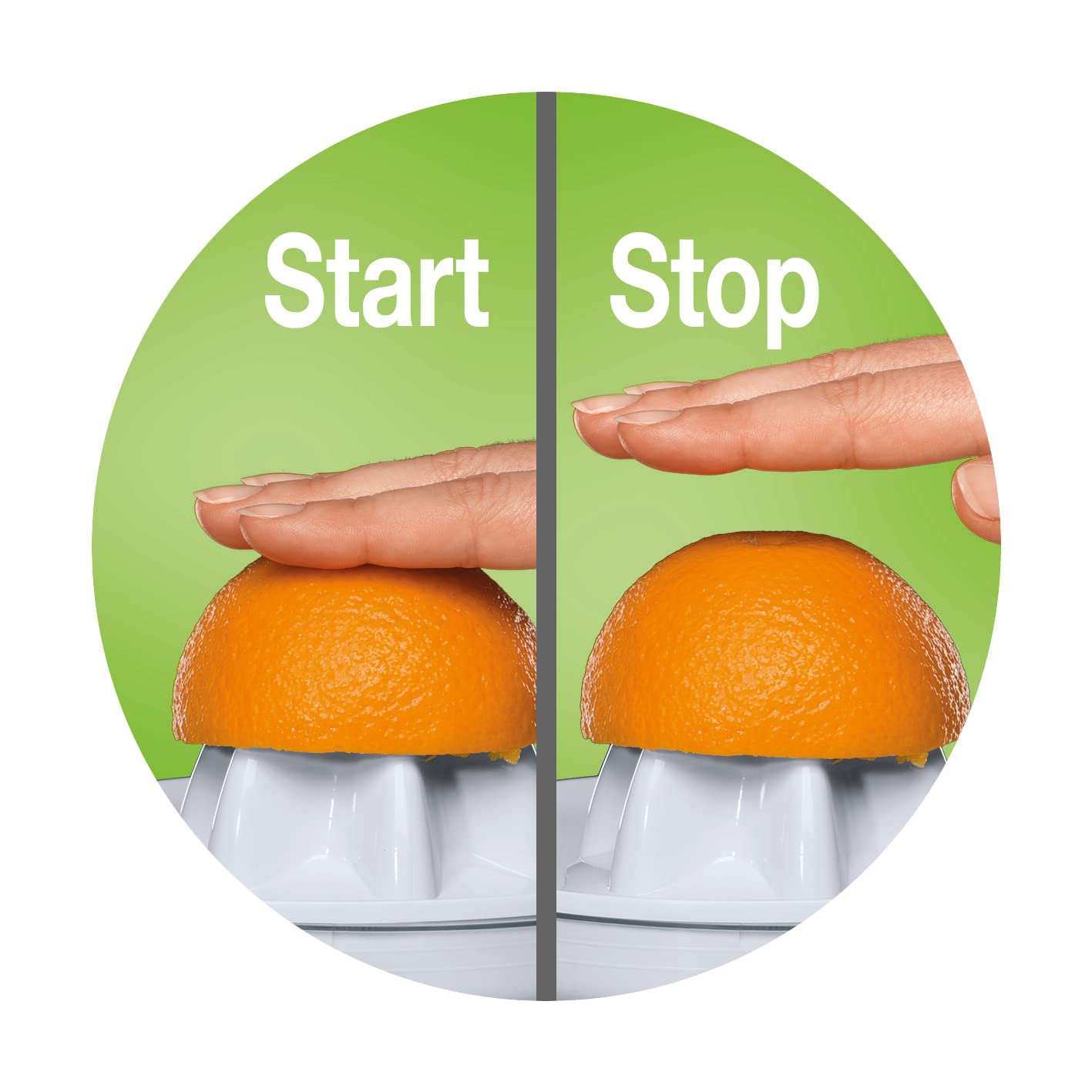 Braun Electric Citrus Juicer, Automatic Juice Extractor for Citrus Fruits, Left - Right Rotation, Auto Stop Start Function, Portable Fruit Squeezer, Transparent Jar, Pulp Control, 20 Watt, CJ-3000 Mahajan Electronics Online