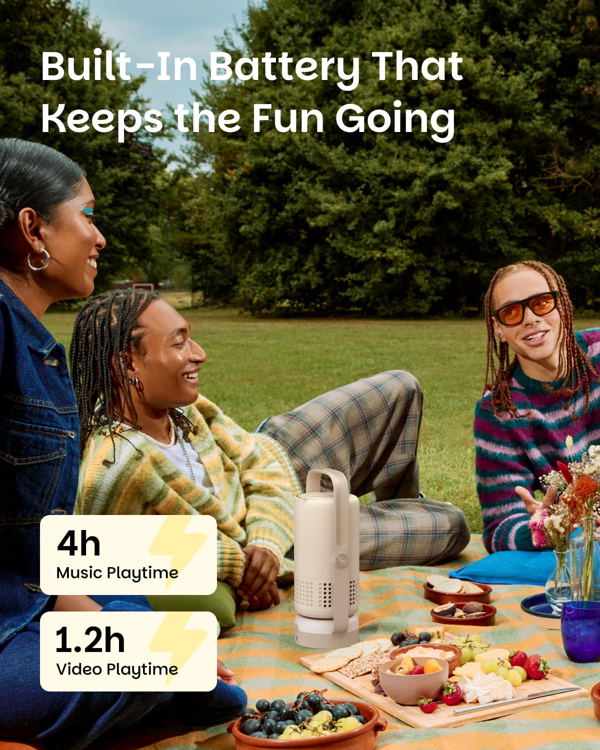 XGIMI Vibe One Portable Projector Ash Mahajan Electronics Online