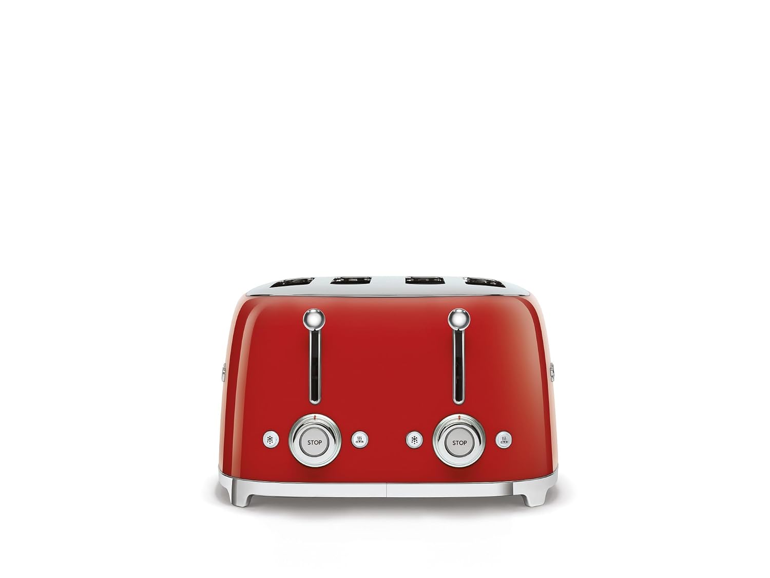 SMEG TSF03RDEU| Toaster 4 slices 50's Style | Colour : Red Mahajan Electronics Online