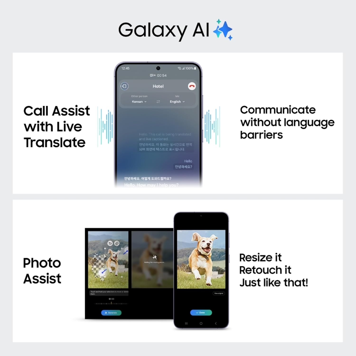 Samsung Galaxy S24 5G AI Smartphone (Cobalt Violet, 8GB, 128GB Storage) Mahajan Electronics Online