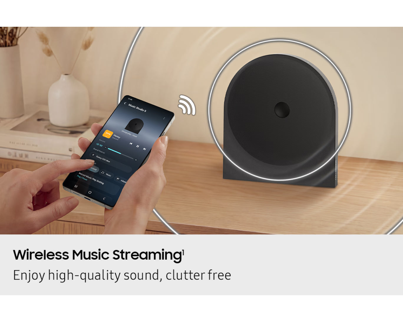 Samsung HW-LS50H/XL Music Studio 5 LS50H WiFi-Bluetooth Wireless Speaker (2026) Mahajan Electronics Online