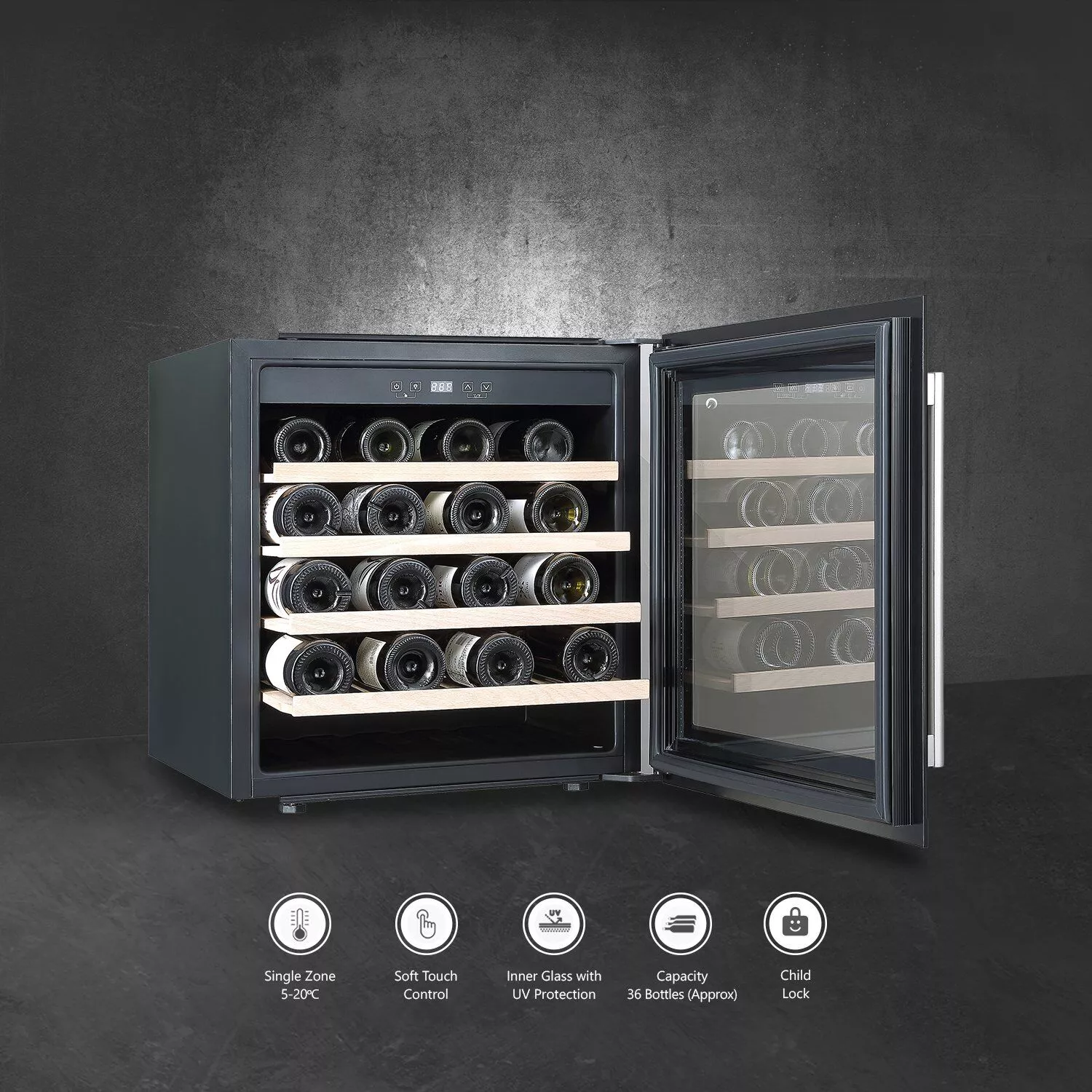 Kaff Wine Cooler WC92 BI (Built-in) - Mahajan Electronics Online