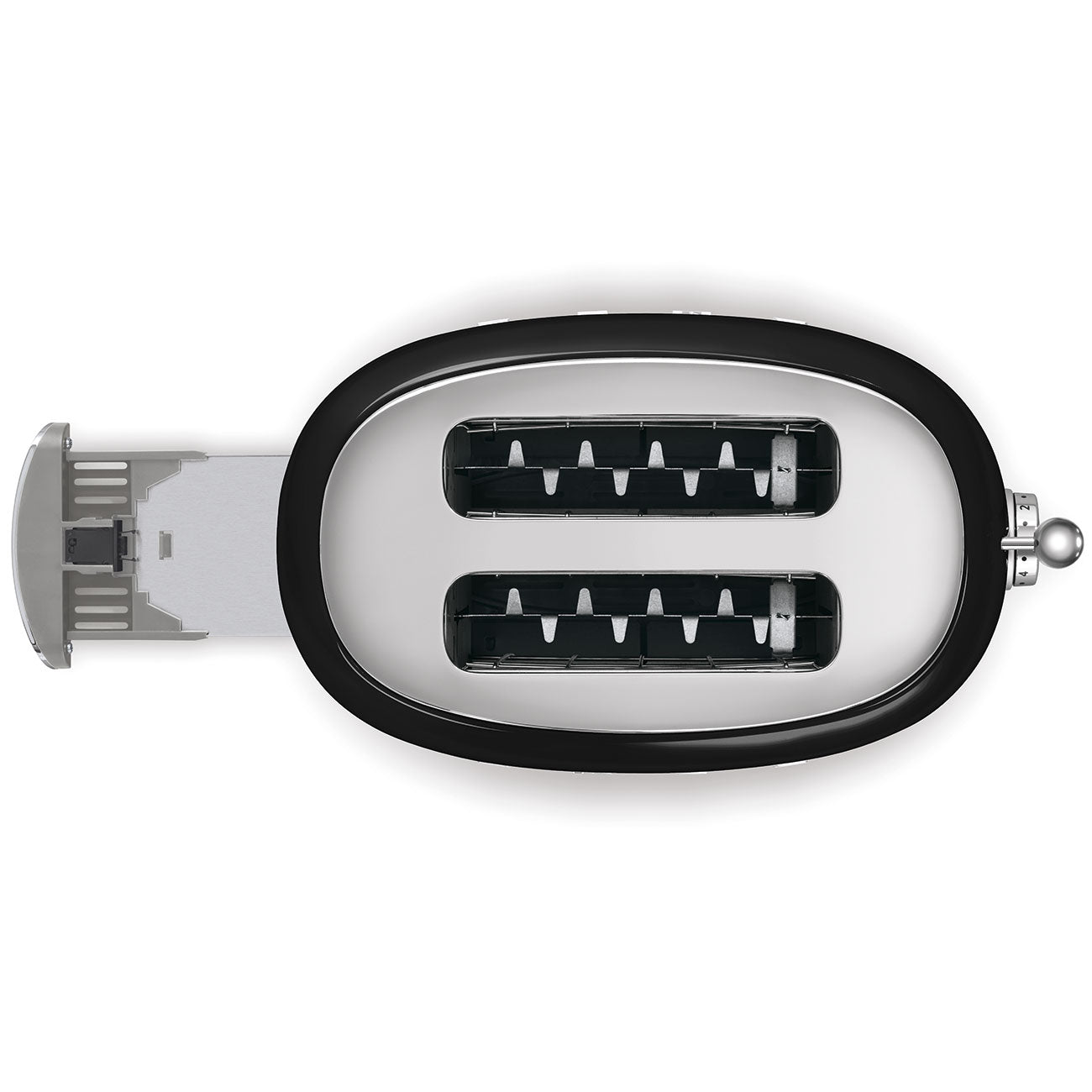 SMEG  TSF01BLEU 2 slice Toaster Black, Glossy 50's Style Aesthetic Mahajan Electronics Online