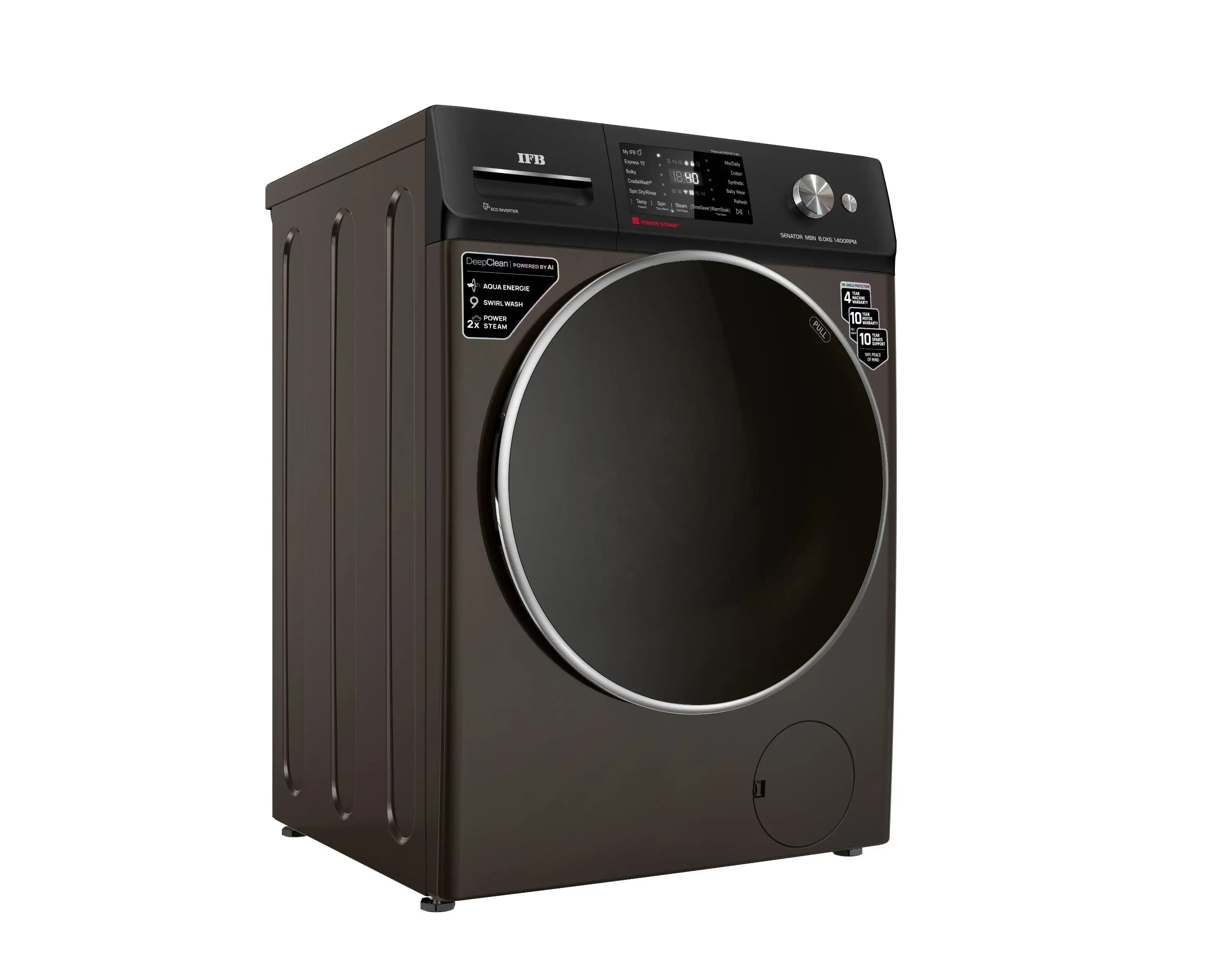 IFB Senator MBN 8014K Front Load Washing Machine 8 kg | 1400 | Mocha Mahajan Electronics Online
