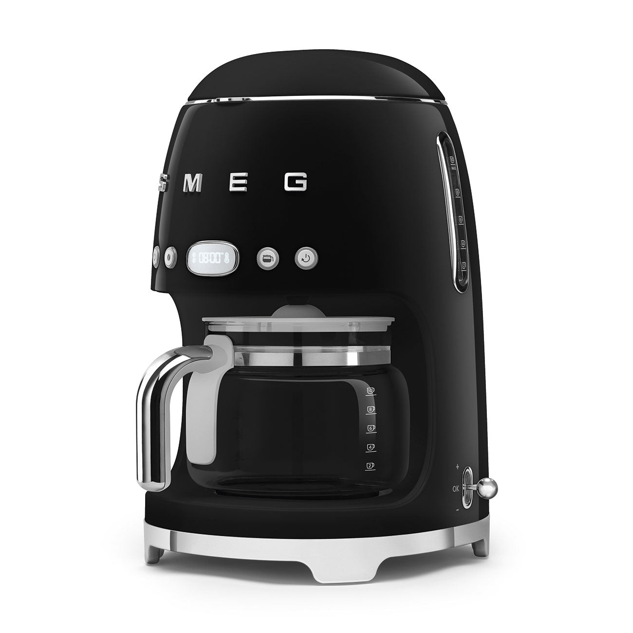 Smeg DCF02BLEU Coffee Machine - 11+ - Filter Coffee Machine Drip Coffee Machine Black 50's Style Aesthetic Mahajan Electronics Online