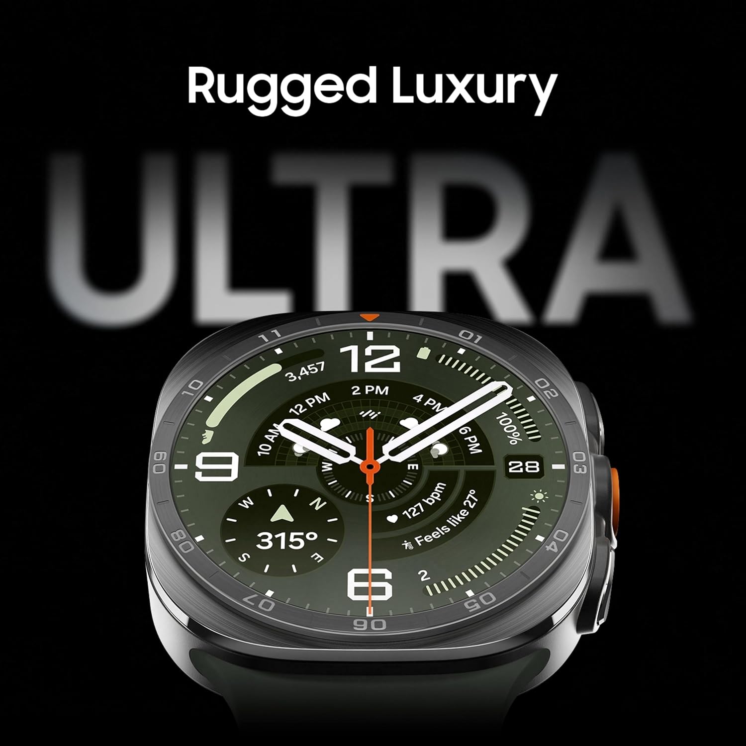 Samsung Galaxy Watch Ultra2 (47mm LTE, Titanium Silver) Samsung