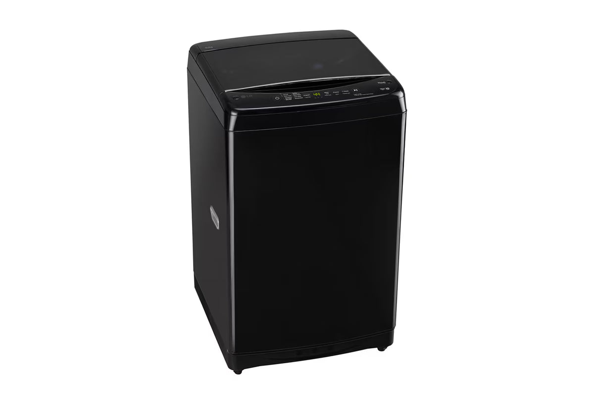 LG T12AJOB1Z | LG 12 Kg, 5 Star, Top Load Washing Machine with Smart Inverter Motor, TurboDrum, Onyx Black – Mahajan Electronics Online.