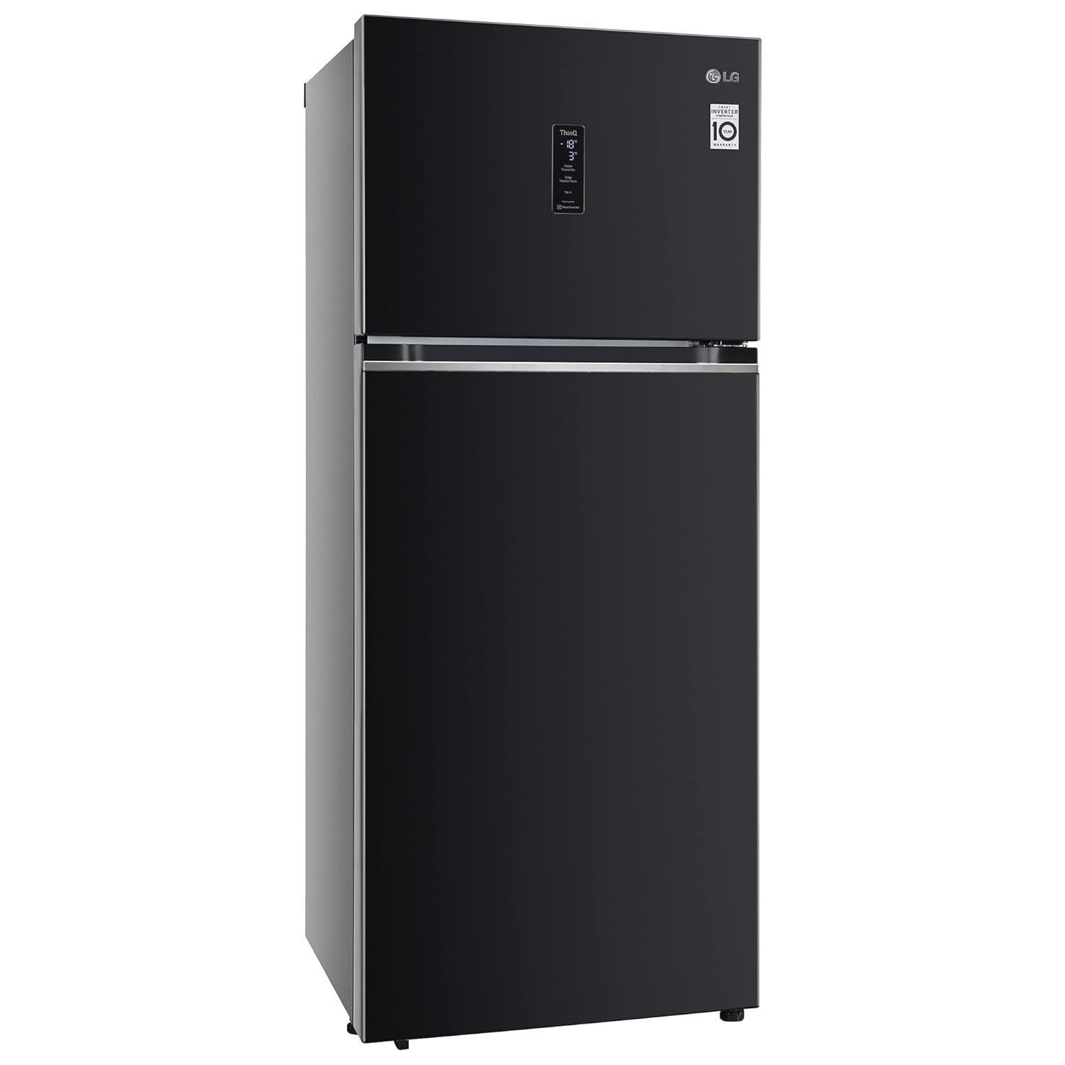 LG GL-T422VESX 398 L 3 Star Frost-Free Smart Inverter Wi-Fi Double Door Refrigerator Appliance, Multicolor Mahajan Electronics Online