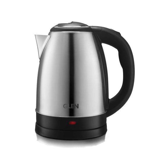 Glen SA9002 1500 Watt Electric Kettle Stainless Steel with 360° Rotational Base 1.8 L, Silver
 Mahajan Electronics Online