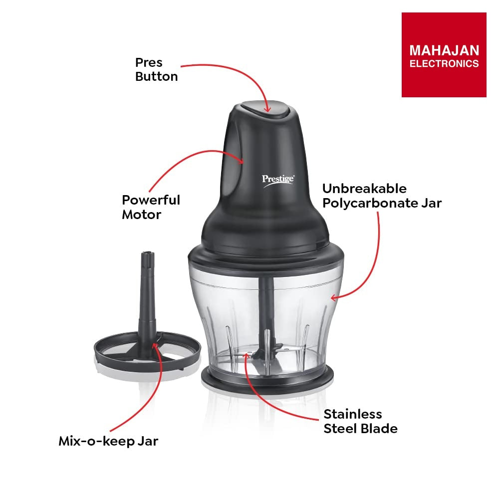 Prestige PEC 4.0 250 W Electric Chopper – Mahajan Electronics Online.