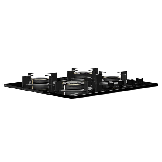 Crompton HOB-SSDC604-MBL SensoSafe 60 cm 4 Burners Built-in Gas Hob With High Efficiency Brass Burners Mahajan Electronics Online