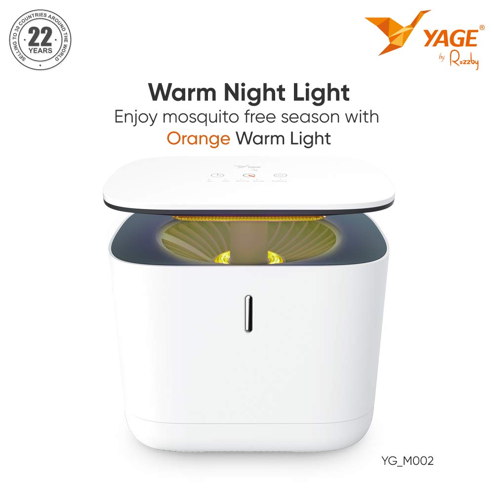 YAGE by Rozzby YGM02 Mosquito Killer Lamp with Intelligent Light Sensor and Timer Mosquito Control (6 Months Warranty) Mahajan Electronics Online