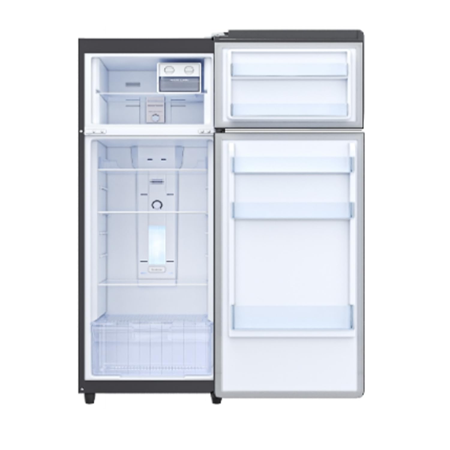 GODREJ RT EONCRYSTAL 280B RI OB 244L 2 STAR FROST FREE NANO SHIELD INVERTER DOUBLE DOOR REFRIGERATOR(Onyx Blue)Mahajan Electronics Online