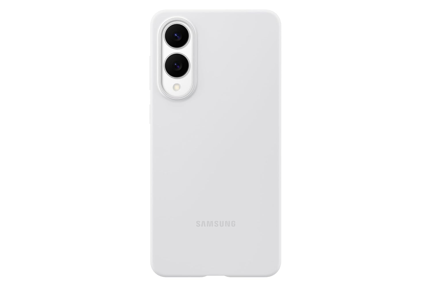 Samsung Galaxy S25 Edge Silicone Case, Light Gray Mahajan Electronics Online
